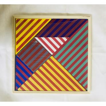7 Parça Desenli Tangram