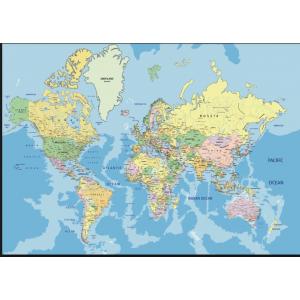 1000 Parça Puzzle (Dünya Haritası)